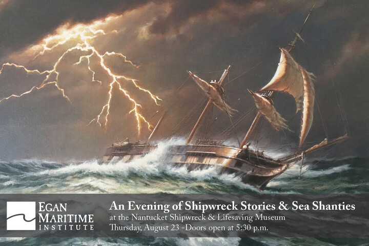 2018 August Shipwreck Stories Postcard Invite Front