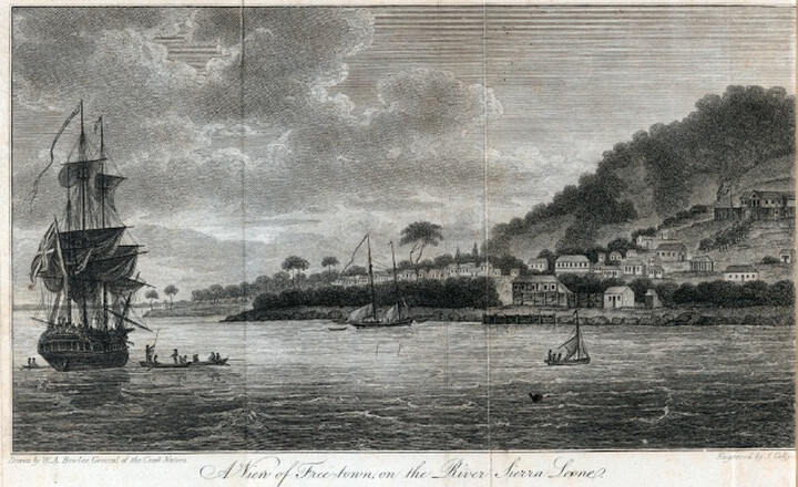 A View Of Freetown 1803 Wikipedia