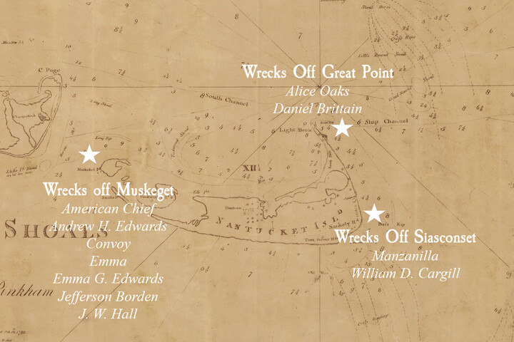 Shipwreck Map Pinkham