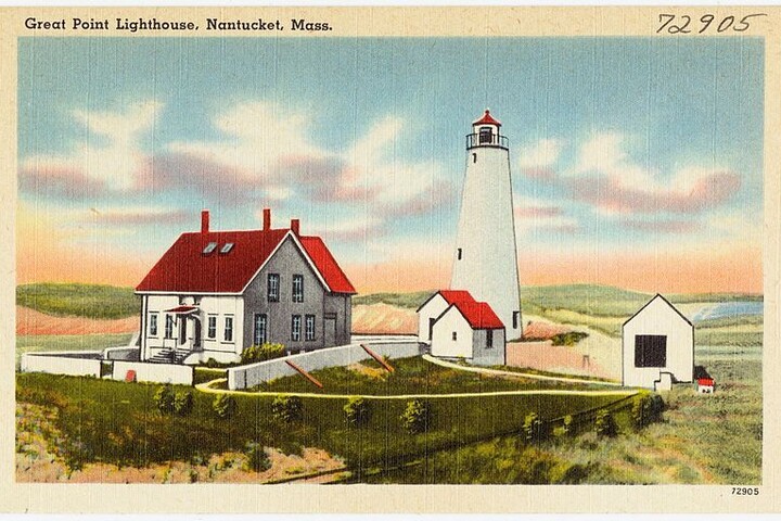 Great Point Lighthouse Nantucket Mass 72905